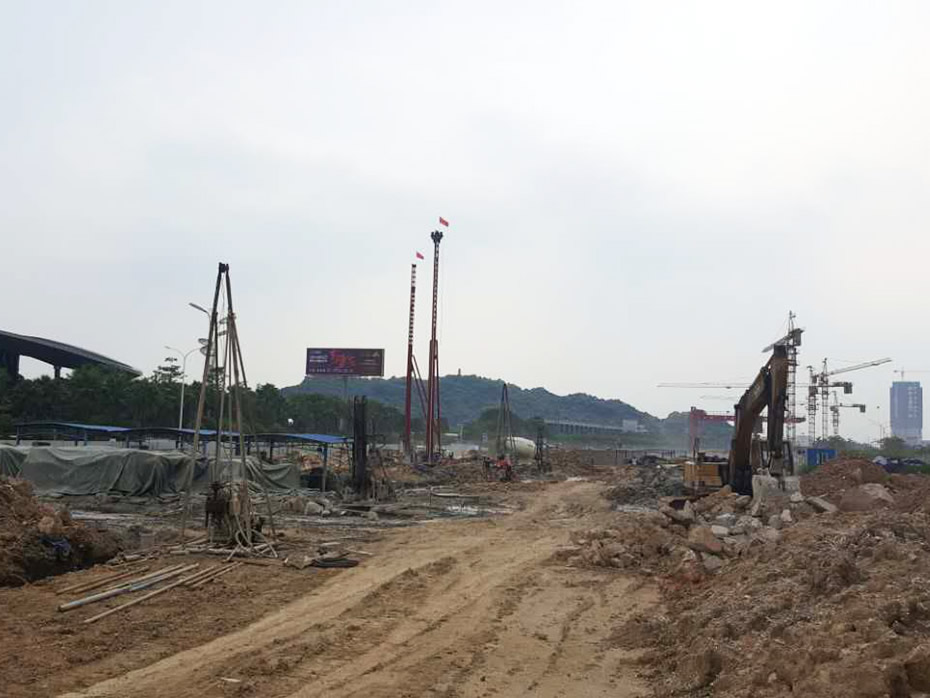 珠机城际横琴隧道旋喷桩加固工程
