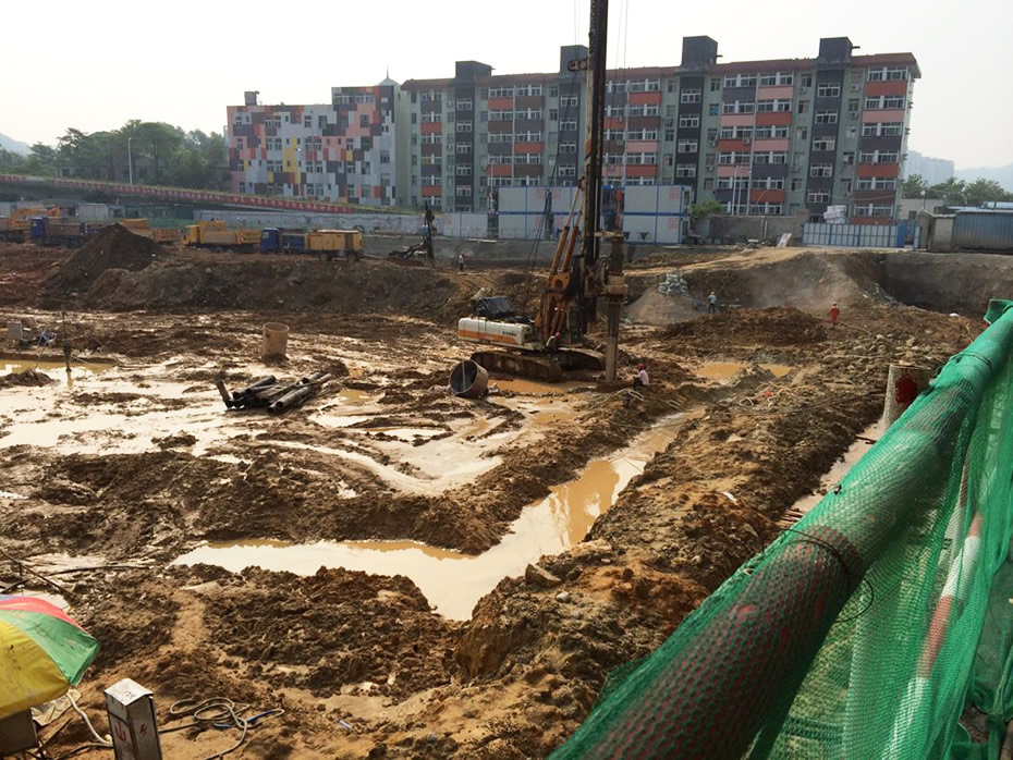 深圳盐田合泰御景翠峰项目桩基础工程