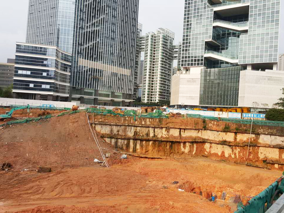 深圳百度国际大厦基坑支护工程
