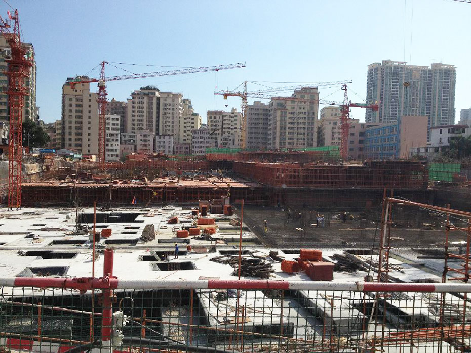 深圳宝安区流塘工业区地块更新项目基坑支护工程