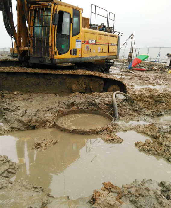 珠海横琴大昌行物流中心桩基础工程