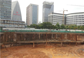深圳百度国际大厦基坑支护工程