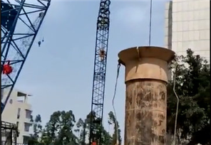 深圳市第三人民医院扩建咬合桩施工