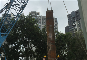 深圳市粤海文体中心咬合桩施工